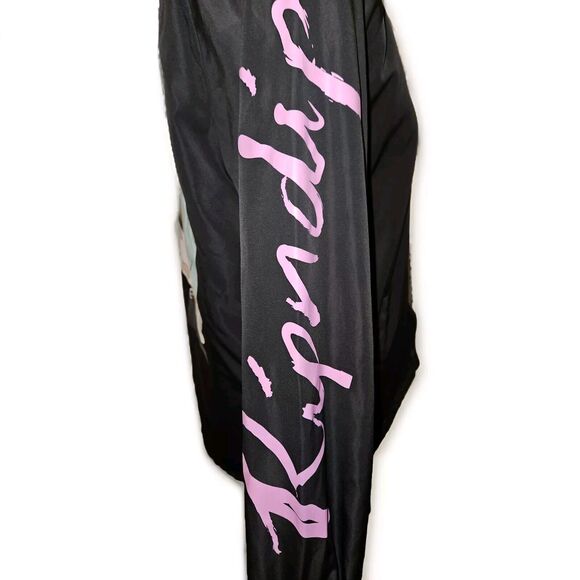 RipNdip Jacket Satin Bob Ross Rain Windbreaker Size Small - Picture 7 of 14